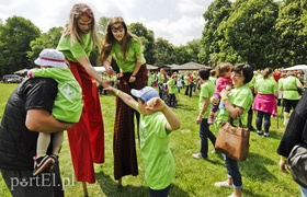 Maszerowali z kijkami aż miło