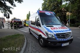 Ciężarówka nie wyhamowała, chłopiec w szpitalu