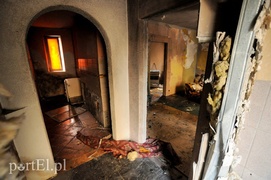 Pożar w budynku przy Kosynierów