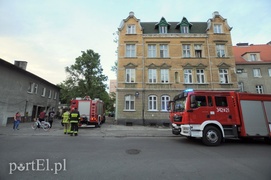 Pożar w budynku przy Kosynierów