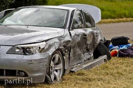 Poważny wypadek na ul. Żuławskiej. Dwie osoby ranne
