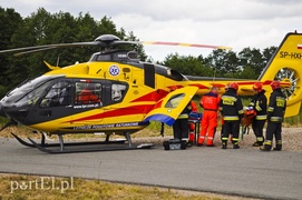 Poważny wypadek na ul. Żuławskiej. Dwie osoby ranne