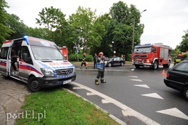 Pijany sprawca kolizji na Moniuszki