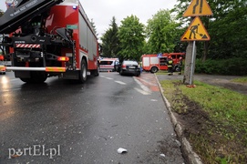Pijany sprawca kolizji na Moniuszki