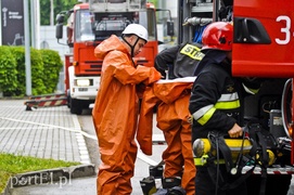 Strażacy walczyli z amoniakiem