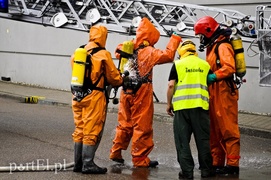 Strażacy walczyli z amoniakiem