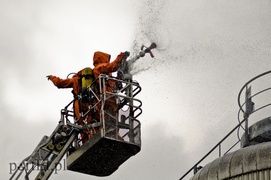 Strażacy walczyli z amoniakiem