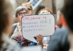 Protest w obronie ofiar gwałtów