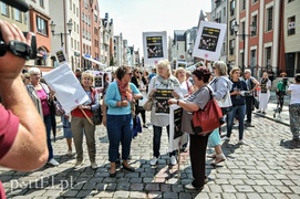 Protest w obronie ofiar gwałtów