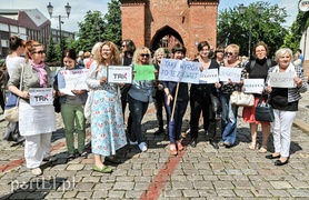 Protest w obronie ofiar gwałtów