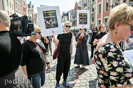 Protest w obronie ofiar gwałtów