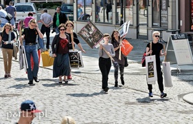 Protest w obronie ofiar gwałtów