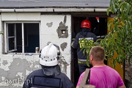 Pożar domu w Nowakowie