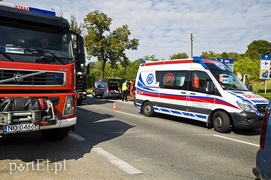 Kolizja przed obwodnicą, cztery osoby w szpitalu