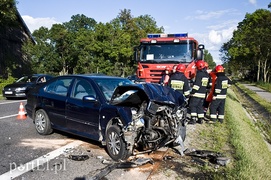 Pijany zderzył się z innym pojazdem. Korki na \"siódemce\"