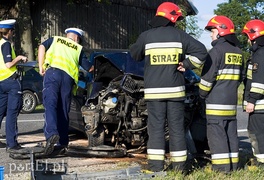 Pijany zderzył się z innym pojazdem. Korki na \"siódemce\"