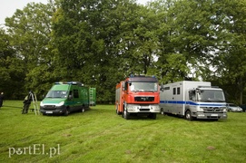 Uczniowie w mundurach biegali w Bażantarni