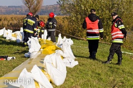 Ćwiczyli na wypadek powodzi