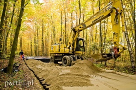 Ażurowy szlak dla rowerzystów