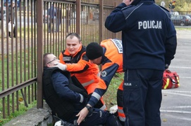 \"Płomień\" zajął arsenał, czyli jak ćwiczyli policjanci