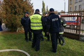 \"Płomień\" zajął arsenał, czyli jak ćwiczyli policjanci