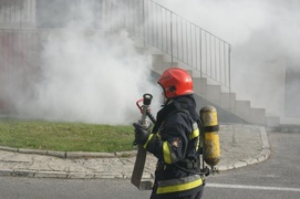 \"Płomień\" zajął arsenał, czyli jak ćwiczyli policjanci