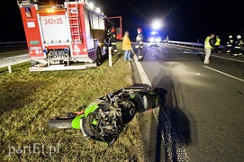 Motocyklista zginął na \"siódemce\"