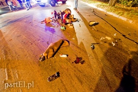 Skuter zderzył się z audi