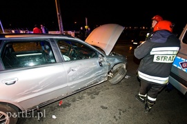 Skuter zderzył się z audi