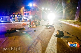 Skuter zderzył się z audi