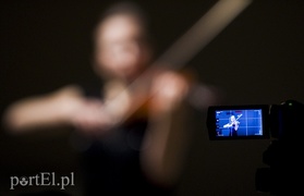 Generalna próba koncertmistrzyni