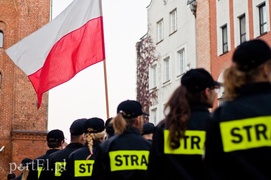 Podchorążowie wyszli na ulice Elbląga