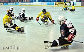 Hokej na siedząco, ale emocje sięgały sufitu