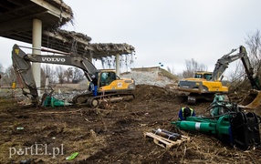 Zobacz zdjęcia z rozbiórki wiaduktu