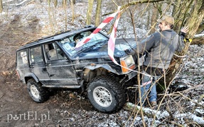 Na drodze nudno, ale jest off-road!
