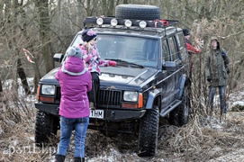 Na drodze nudno, ale jest off-road!