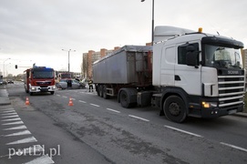 Kolizja z ciężarówką na Ogólnej