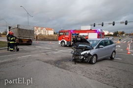 Kolizja z ciężarówką na Ogólnej