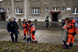 Pożar na Sadowej, mieszkańcy ewakuowani