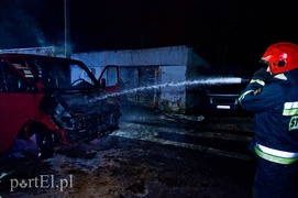 Legionów dziś pechowa, spłonęła laweta