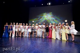 Nowa miss trenuje fitness