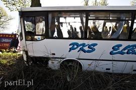  Autobus uderzył w drzewo. Są ranni zdjęcie nr 126889
