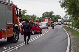Droga nr 22 była zablokowana. Wypadek w Karczowiskach Górnych