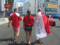 Tak Elbląg kibicował polskim piłkarzom w Marsylii
