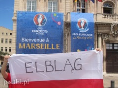 Tak Elbląg kibicował polskim piłkarzom w Marsylii