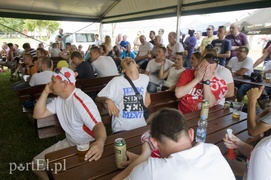 Kibicowaliśmy licznie, ale nie pod namiotem