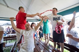 Kibicowaliśmy licznie, ale nie pod namiotem