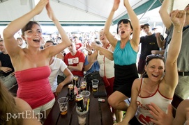 Kibicowaliśmy licznie, ale nie pod namiotem