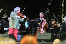 Cygański koncert w deszczu