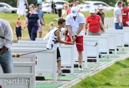 Miło i pożytecznie na polu golfowym